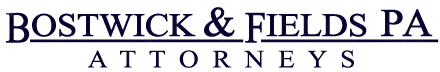 Bostwick & Fields PA | Attorneys